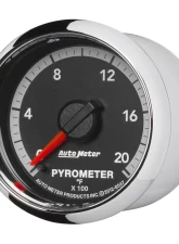 AutoMeter GAUGE; PYRO. (EGT); 2 1/16in.; 2000deg.F; STEPPER MOTOR; RAM GEN 4 FACT. MATCH Ram                                     - 8547 - Image 2