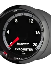 AutoMeter GAUGE; PYRO. (EGT); 2 1/16in.; 2000deg.F; STEPPER MOTOR; RAM GEN 4 FACT. MATCH Ram                                     - 8547 - Image 3