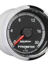 AutoMeter GAUGE; PYRO. (EGT); 2 1/16in.; 2000deg.F; STEPPER MOTOR; RAM GEN 4 FACT. MATCH Ram                                     - 8547 - Image 5