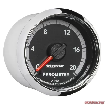 AutoMeter GAUGE; PYRO. (EGT); 2 1/16in.; 2000deg.F; STEPPER MOTOR; RAM GEN 4 FACT. MATCH Ram - 8547