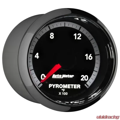 AutoMeter GAUGE; PYRO. (EGT); 2 1/16in.; 2000deg.F; STEPPER MOTOR; RAM GEN 4 FACT. MATCH Ram - 8547