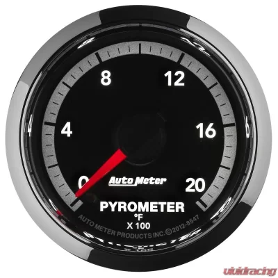 AutoMeter GAUGE; PYRO. (EGT); 2 1/16in.; 2000deg.F; STEPPER MOTOR; RAM GEN 4 FACT. MATCH Ram - 8547