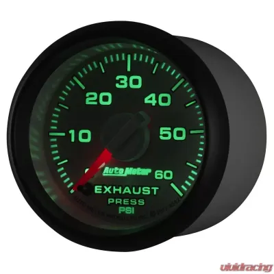 AutoMeter GAUGE; EXHAUST PRESS.; 2 1/16in.; 60PSI; STEPPER MOTOR; RAM GEN 3 FACTORY MATCH Dodge 2003-2009 - 8592