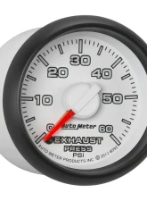 AutoMeter GAUGE; EXHAUST PRESS.; 2 1/16in.; 60PSI; STEPPER MOTOR; RAM GEN 3 FACTORY MATCH Dodge 2003-2009                                     - 8592 - Image 5