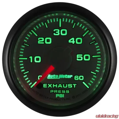 AutoMeter GAUGE; EXHAUST PRESS.; 2 1/16in.; 60PSI; STEPPER MOTOR; RAM GEN 3 FACTORY MATCH Dodge 2003-2009 - 8592