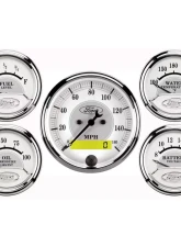 AutoMeter GAUGE KIT; 5 PC.; 3 1/8in./2 1/16in.; ELEC. SPEEDOMETER; FORD MASTERPIECE                                     - 880087 - Image 3