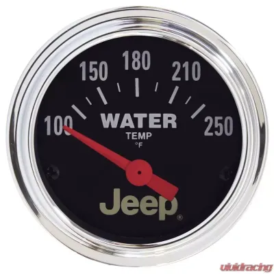 AutoMeter GAUGE; WATER TEMP; 2 1/16in.; 250deg.F; ELEC; JEEP - 880241