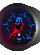 AutoMeter GAUGE; OIL PRESS; 2 5/8in.; 100PSI; STEPPER MOTOR W/PEAK/WARN; WHITE; MOPAR                                     - 880249 - Image 3
