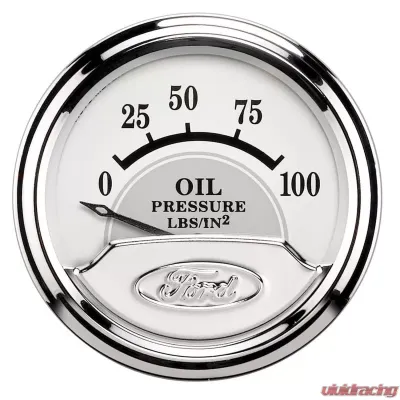 AutoMeter GAUGE; OIL PRESS; 2 1/16in.; 100PSI; ELEC; FORD MASTERPIECE - 880352