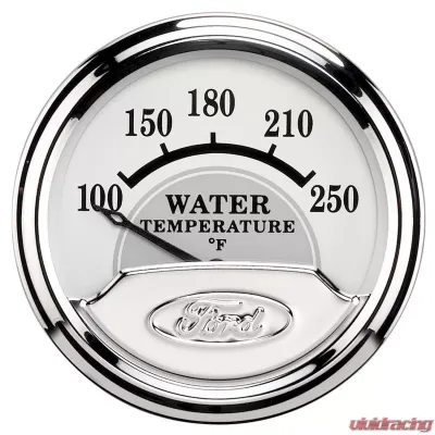 AutoMeter GAUGE; WATER TEMP; 2 1/16in.; 100-250deg.F; ELECTRIC; FORD MASTERPIECE - 880353