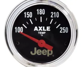 AutoMeter GAUGE; AXLE TEMP; 2 1/16in.; 250deg.F; ELEC; JEEP
