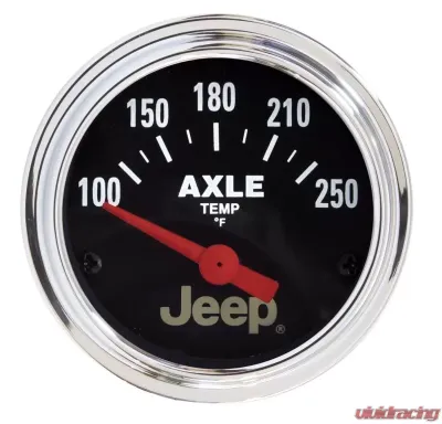 AutoMeter GAUGE; AXLE TEMP; 2 1/16in.; 250deg.F; ELEC; JEEP - 880431