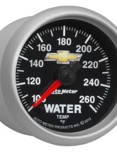 AutoMeter GAUGE; WATER TEMP; 2 1/16in.; 100-260deg.F; DIGITAL STEPPER MOTOR; CHEVY GOLD BO                                     - 880446 - Image 5