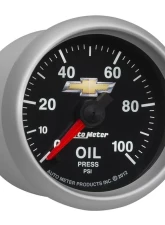AutoMeter GAUGE; OIL PRESS; 2 1/16in.; 100PSI; DIGITAL STEPPER MOTOR; CHEVY GOLD BOWTIE                                     - 880447 - Image 5
