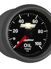 AutoMeter GAUGE; OIL PRESS; 2 1/16in.; 100PSI; DIGITAL STEPPER MOTOR; CHEVY GOLD BOWTIE                                     - 880447 - Image 6