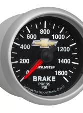 AutoMeter GAUGE; BRAKE PRESS; 2 1/16in.; 1600PSI; DIGITAL STEPPER MOTOR; CHEVY GOLD BOWTIE                                     - 880450 - Image 5