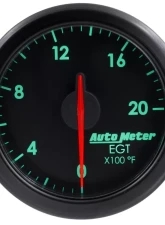 AutoMeter 2-1/16in. E.G.T; 0-2000`F; AIRDRIVE; BLACK                                     - 9145-T - Image 4