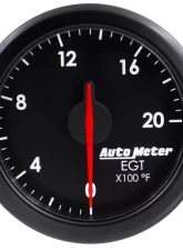 AutoMeter 2-1/16in. E.G.T; 0-2000`F; AIRDRIVE; BLACK                                     - 9145-T - Image 7