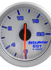 AutoMeter 2-1/16in. E.G.T; 0-2000`F; AIRDRIVE; SILVER                                     - 9145-UL - Image 7