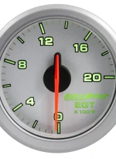 AutoMeter 2-1/16in. E.G.T; 0-2000`F; AIRDRIVE; SILVER                                     - 9145-UL - Image 4