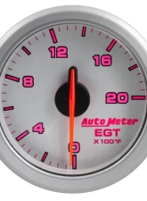 AutoMeter 2-1/16in. E.G.T; 0-2000`F; AIRDRIVE; SILVER                                     - 9145-UL - Image 6