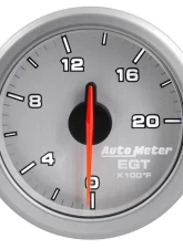 AutoMeter 2-1/16in. E.G.T; 0-2000`F; AIRDRIVE; SILVER                                     - 9145-UL - Image 5