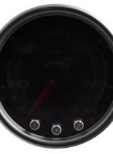 AutoMeter GAUGE; WATER TEMP; 2 1/16in.; 300deg.F; STEPPER MOTOR W/PK/WARN; BLK/SMKE/BLK; S                                     - P34652 - Image 3