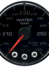 AutoMeter 2-1/16in. WATER TEMP; 100-300`F; BFB; ECU; SPEK NL                                     - P546328-N3 - Image 3