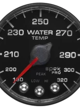 AutoMeter 2-1/16in. WATER TEMP; 180-320`F; BFB; ECU; SPEK NL                                     - P552328-N1 - Image 7