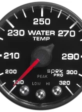 AutoMeter 2-1/16in. WATER TEMP; 180-320`F; BFB; ECU; SPEK NL                                     - P552328-N1 - Image 2