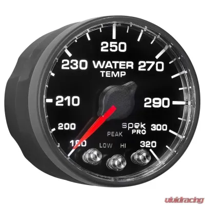 AutoMeter 2-1/16in. WATER TEMP; 180-320`F; BFB; ECU; SPEK NL - P552328-N1