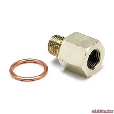 AutoMeter Adapter; 1/8in. NPT F to M10 M - ST154003
