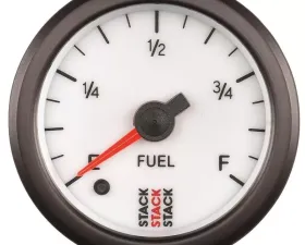 AutoMeter Gauge FLevel ProStpr 52mm Wht 280ohm Prgrm