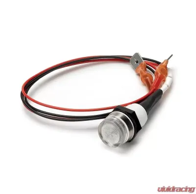 AutoMeter WARNING LIGHT; PANEL MOUNT; WHITE - ST536