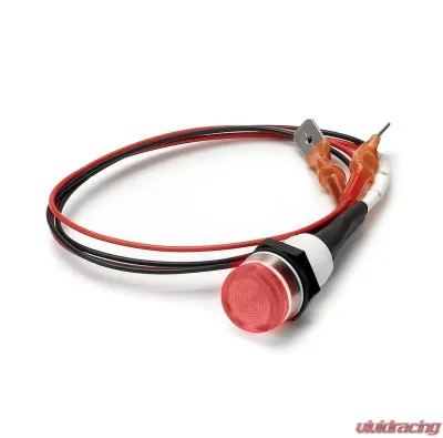 AutoMeter WARNING LIGHT; PANEL MOUNT; RED - ST537