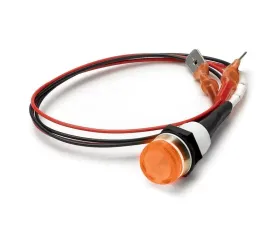 AutoMeter WARNING LIGHT; PANEL MOUNT; AMBER