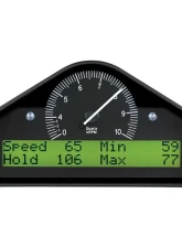 AutoMeter ACTION REPLAY DASH; BLK; 0-4-10K RPM (BAR; DEG. C; KM/H)                                     - ST8100AR-F-E - Image 6