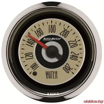 AutoMeter GAUGE; WATER TEMP; 2 1/16in.; 260deg.F; DIGITAL STEPPER MOTOR; CRUISER - 1155