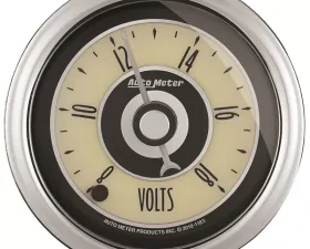 AutoMeter GAUGE; VOLTMETER; 2 1/16in.; 18V; DIGITAL STEPPER MOTOR; CRUISER AD
