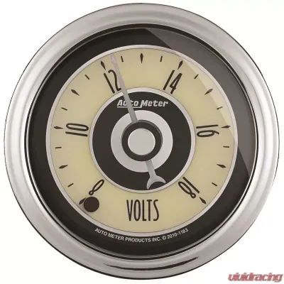 AutoMeter GAUGE; VOLTMETER; 2 1/16in.; 18V; DIGITAL STEPPER MOTOR; CRUISER AD - 1182