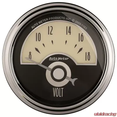 AutoMeter GAUGE; VOLTMETER; 2 1/16in.; 18V; ELEC; CRUISER AD - 1191