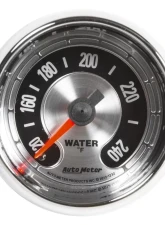 AutoMeter GAUGE; WATER TEMP; 2 1/16in.; 240deg.F; MECH; AMERICAN MUSCLE                                     - 1232 - Image 2