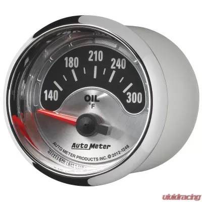 AutoMeter GAUGE; OIL TEMP; 2 1/16in.; 300deg.F; ELEC; AMERICAN MUSCLE - 1248