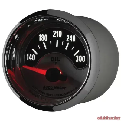 AutoMeter GAUGE; OIL TEMP; 2 1/16in.; 300deg.F; ELEC; AMERICAN MUSCLE - 1248