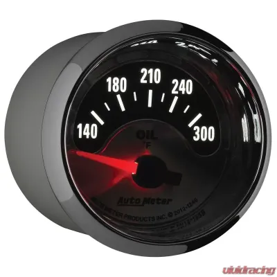 AutoMeter GAUGE; OIL TEMP; 2 1/16in.; 300deg.F; ELEC; AMERICAN MUSCLE - 1248