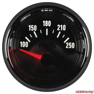 AutoMeter GAUGE; TRANS TEMP; 2 1/16in.; 250deg.F; ELEC; AMERICAN MUSCLE - 1249