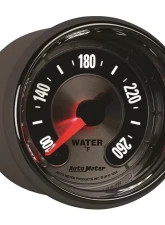 AutoMeter GAUGE; WATER TEMP; 2 1/16in.; 260deg.F; DIGITAL STEPPER MOTOR; AMERICAN MUSCLE                                     - 1255 - Image 4