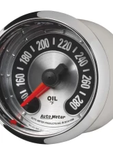 AutoMeter GAUGE; OIL TEMP; 2 1/16in.; 280deg.F; DIGITAL STEPPER MOTOR; AMERICAN MUSCLE                                     - 1256 - Image 2
