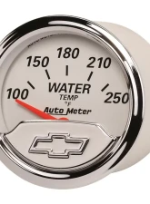 AutoMeter GAUGE; WATER TEMP; 2 1/16in.; 250deg.F; ELEC; CHEVROLET HERITAGE BOWTIE                                     - 1337-00408 - Image 2