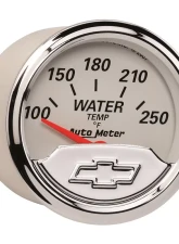 AutoMeter GAUGE; WATER TEMP; 2 1/16in.; 250deg.F; ELEC; CHEVROLET HERITAGE BOWTIE                                     - 1337-00408 - Image 3